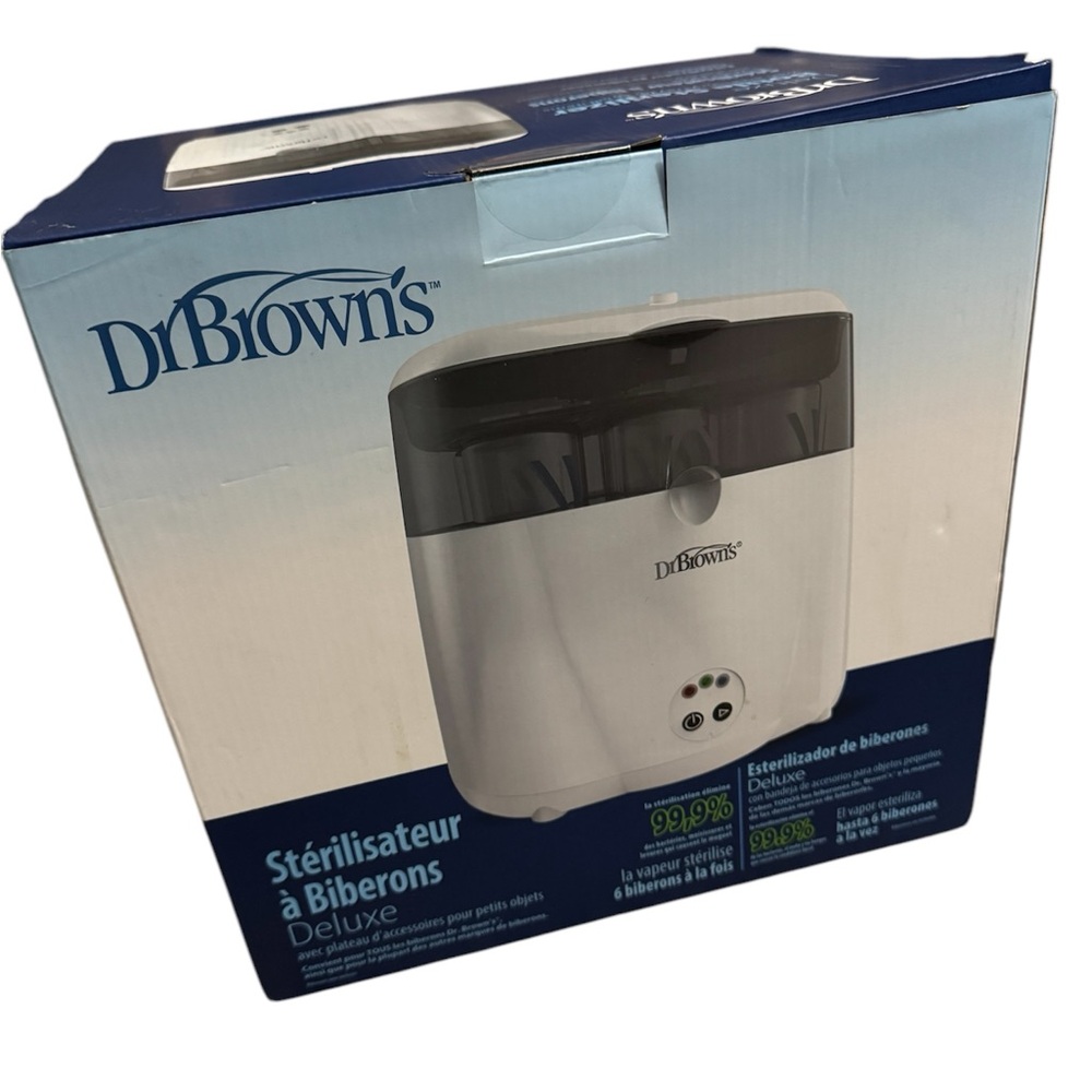 ✨ Dr. Brown's Deluxe Bottle Sterilizer NWT